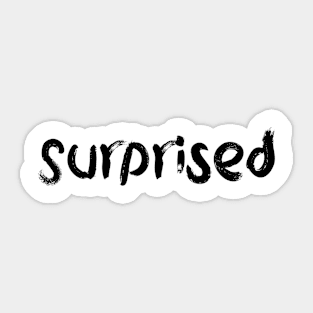 Surprised Sticker